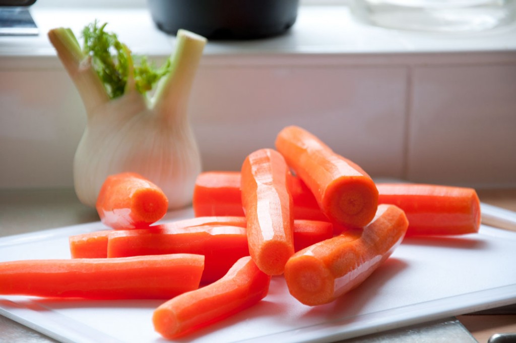 carrots and fennel